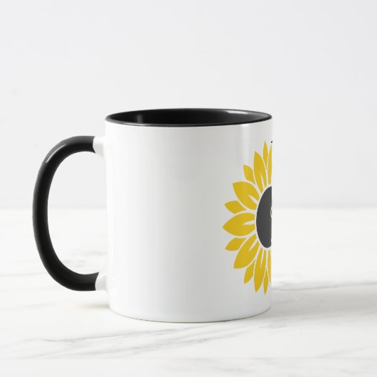 Enseignant Inspiré/ Mug de tournesol (Gauche)