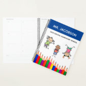 Enseignant personnalisé de l'école primaire (Devant avec enveloppe)