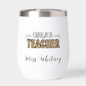 Enseignant personnalisé d'impression de tigre mate (Arrière)