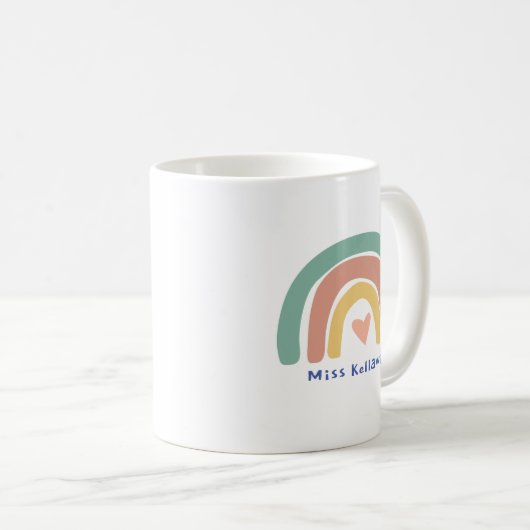 enseignant personnalisé présent, tasse d'enseignan (Devant droit)