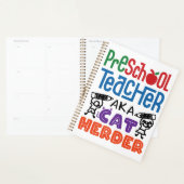 Enseignant préscolaire aka Hérder de chats (Devant avec enveloppe)