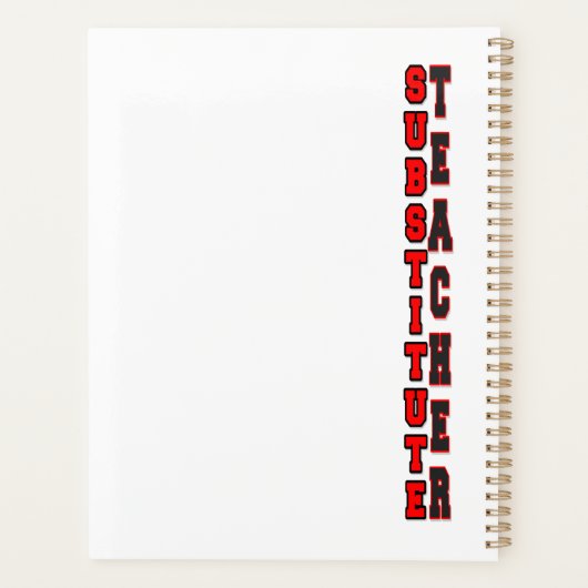 Enseignant remplaçant (Dos)