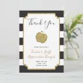 Enseignant Semaine d'appréciation Invitation École (Debout devant)