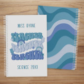 Enseignant super Blue Retro