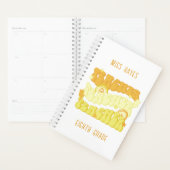 Enseignant super Yellow Retro (Devant avec enveloppe)