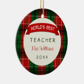 Enseignant Vacances Plaid Cadeaux Ornements (Droite)