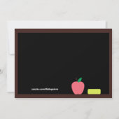 Enseignant Wise Owl Kids Graduation Invitation (Dos)