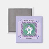 Enseignants Ange de neige dire aimant (Recto/Verso)