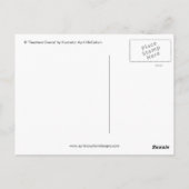 ENSEIGNANTS CRÉER une carte postale par April McCa (Dos)