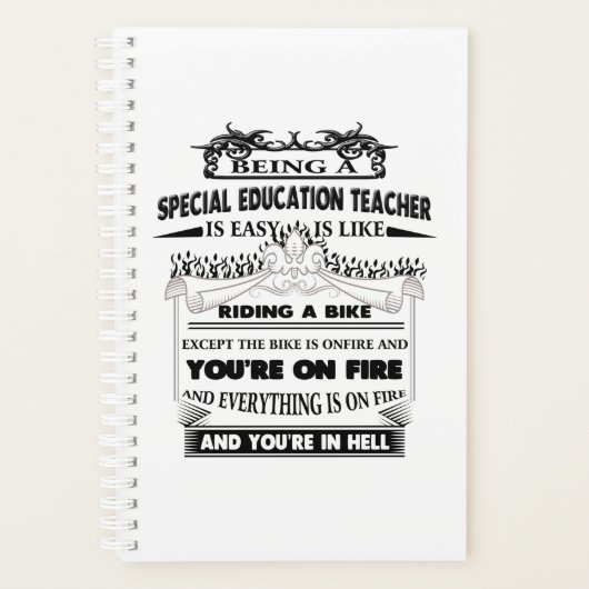 Enseignants de l'éducation spéciale Planificateur  (Devant)