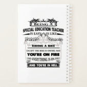 Enseignants de l'éducation spéciale Planificateur  (Dos)