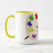 Enseignants en art Rock Mug (Gauche)