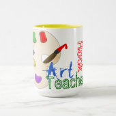 Enseignants en art Rock Mug (Centre)