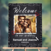 Enseignants Mariage Chalk Board Bienvenue (Neutre)