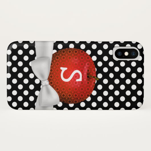 Enseignants Motif Apple iPhone X Coque (Dos (Horizontal))