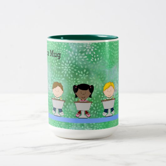 Enseignants Mug avec de jeunes étudiants (Centre)