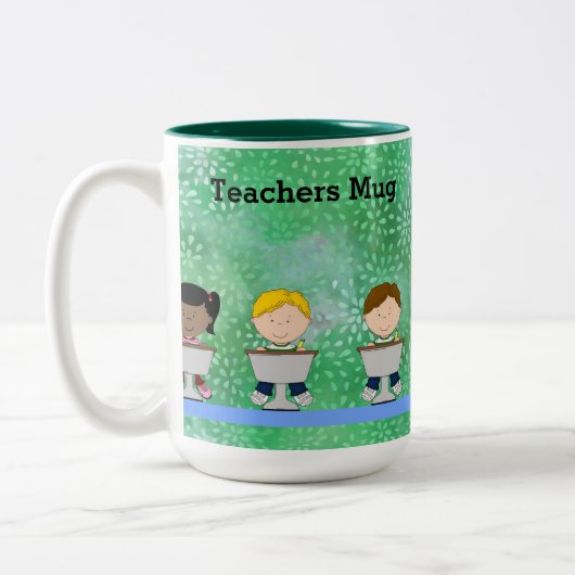 Enseignants Mug avec de jeunes étudiants (Gauche)
