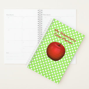 Enseignants Polka Dot Planificateur quotidien