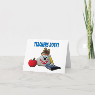 Enseignants Rock ! Carte de note blanche
