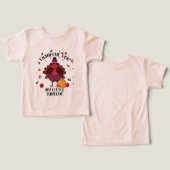 Enseignants Thanksgiving Merci Pour Mon Petit Turc (Design Recto & Verso)