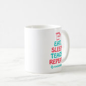 Enseignants Vie 11 oz Mug classique (Devant droit)