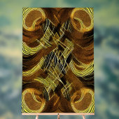 Enseigne acrylique Eva 6 Design Abstrait (Neutre)