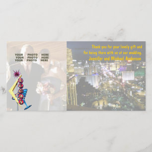 Enseigne au néon de Las Vegas de Merci de photo de