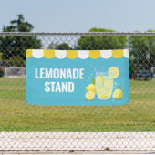 Enseigne bannière de stand de limonade (Insitu)