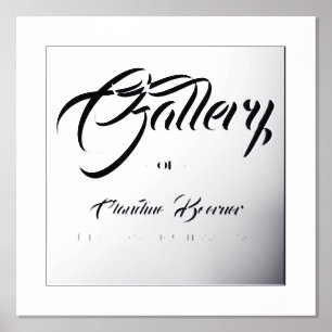 Enseigne de galerie pour impression de poster d'ac
