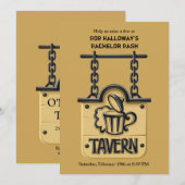 Enseigne de taverne invitation (Devant / Derrière)