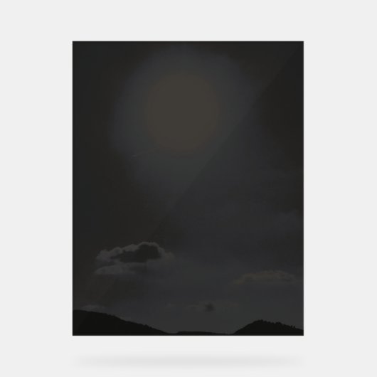 Enseigne en acrylique  (Recto)