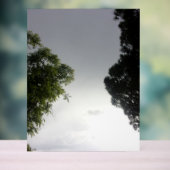 Enseigne en acrylique DESIGN ARBRE (Neutre)