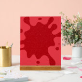 Enseigne en Acrylique Tomato Red Splash – Présenta (Mariage)