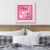 Enseigne Paris Rose Art Mural (Insitu(Chambre))