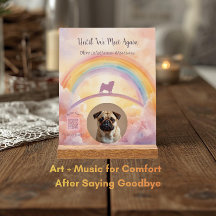 Enseigne personnalisée en acrylique pour mémorial 