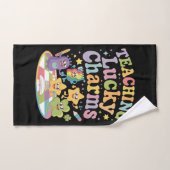 Enseignement Lucky Charms Enseignant St Patricks D (Serviette à main)