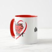 Enseignement mug personnalisé (Devant gauche)