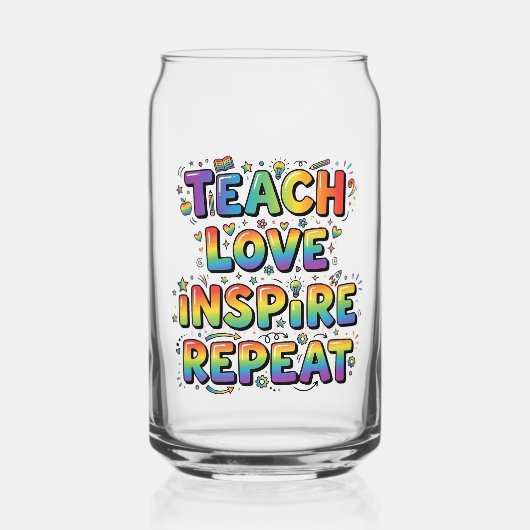 Enseigner Amour Inspirer Répéter Arc-en-ciel Ensei (Recto)