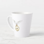 Enseigner la Paix | Mug à Latte (Angle gauche)