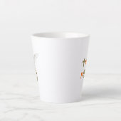Enseigner la Paix | Mug à Latte (Devant)