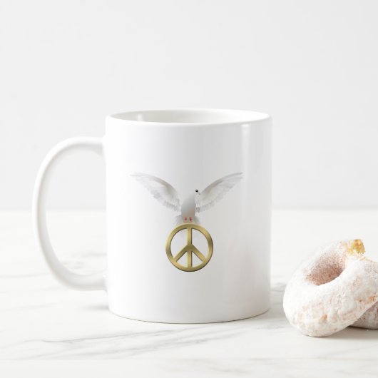 Enseigner la Paix | Mug Classique #11 (Avec donut)