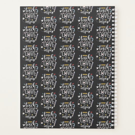 enseigner l'amour inspirer favori enseignant table (Dos)