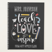 enseigner l'amour inspirer favori enseignant table (Devant)