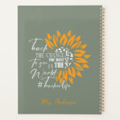 enseigner le changement que vous voulez voir dans (Dos)