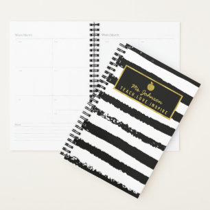 Enseigner l'inspiration d'amour Black Stripes Go