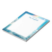 Enseigner Une Note Du Bloc-Notes Arc-En-Ciel (Tourné)