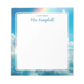 Enseigner Une Note Du Bloc-Notes Arc-En-Ciel (Devant)