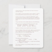 Ensemble 1 - Carte explicative (Dos)