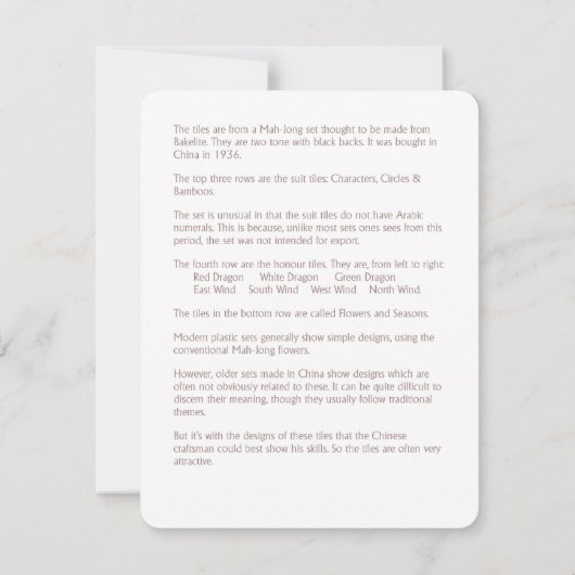 Ensemble 2 - Carte explicative (Dos)