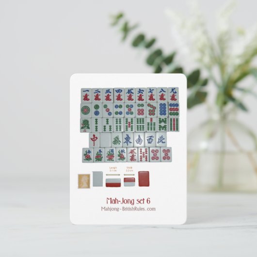 Ensemble 6 - Carte explicative (Debout devant)